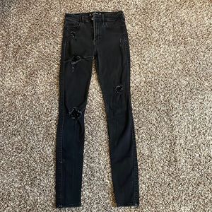 Hollister Black Skinny Jeans